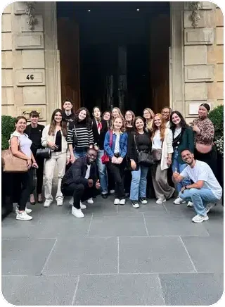 Rencontre avec un groupe d’étudiants