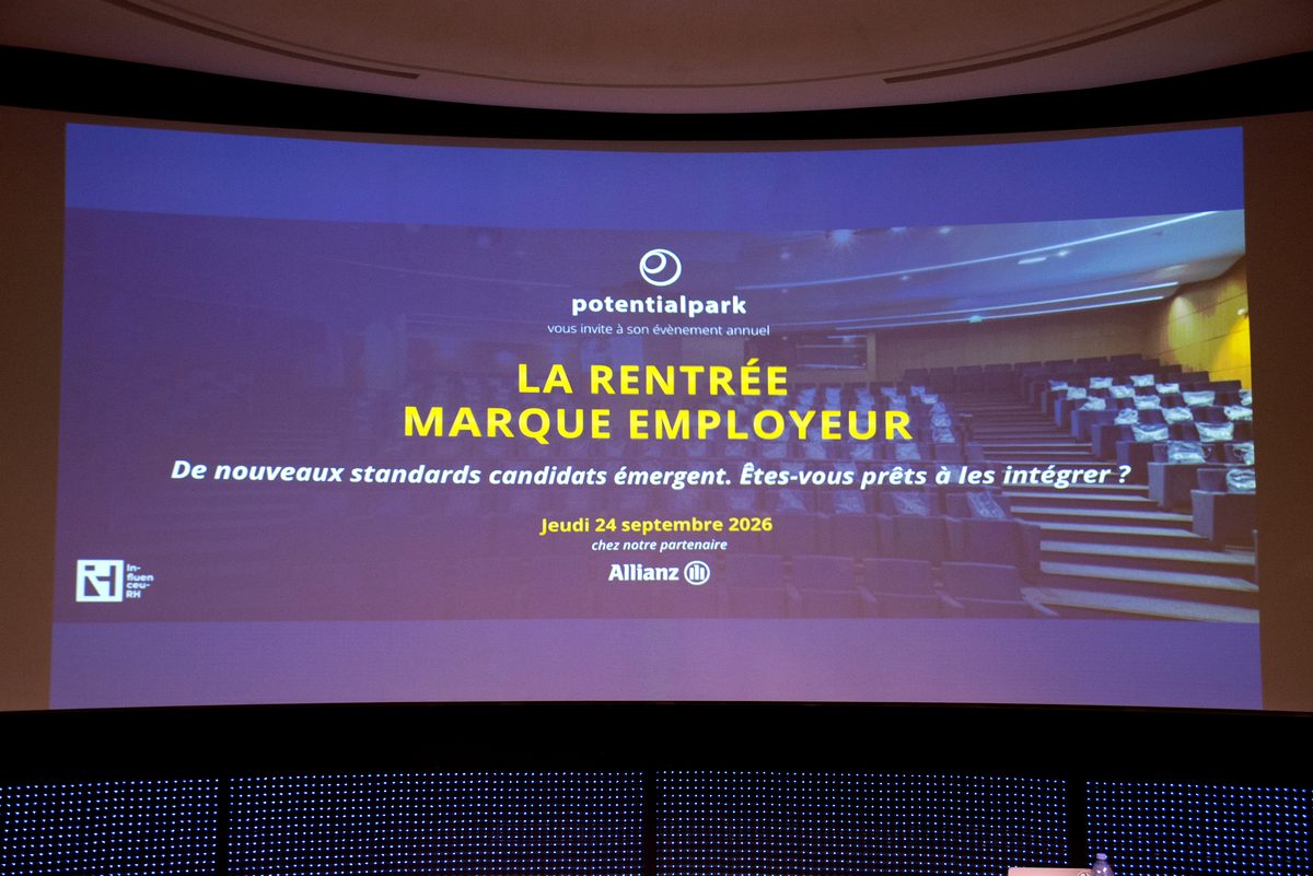Écran d'ouverture de La Rentrée Marque Employeur Potentialpark du 24 septembre 2026