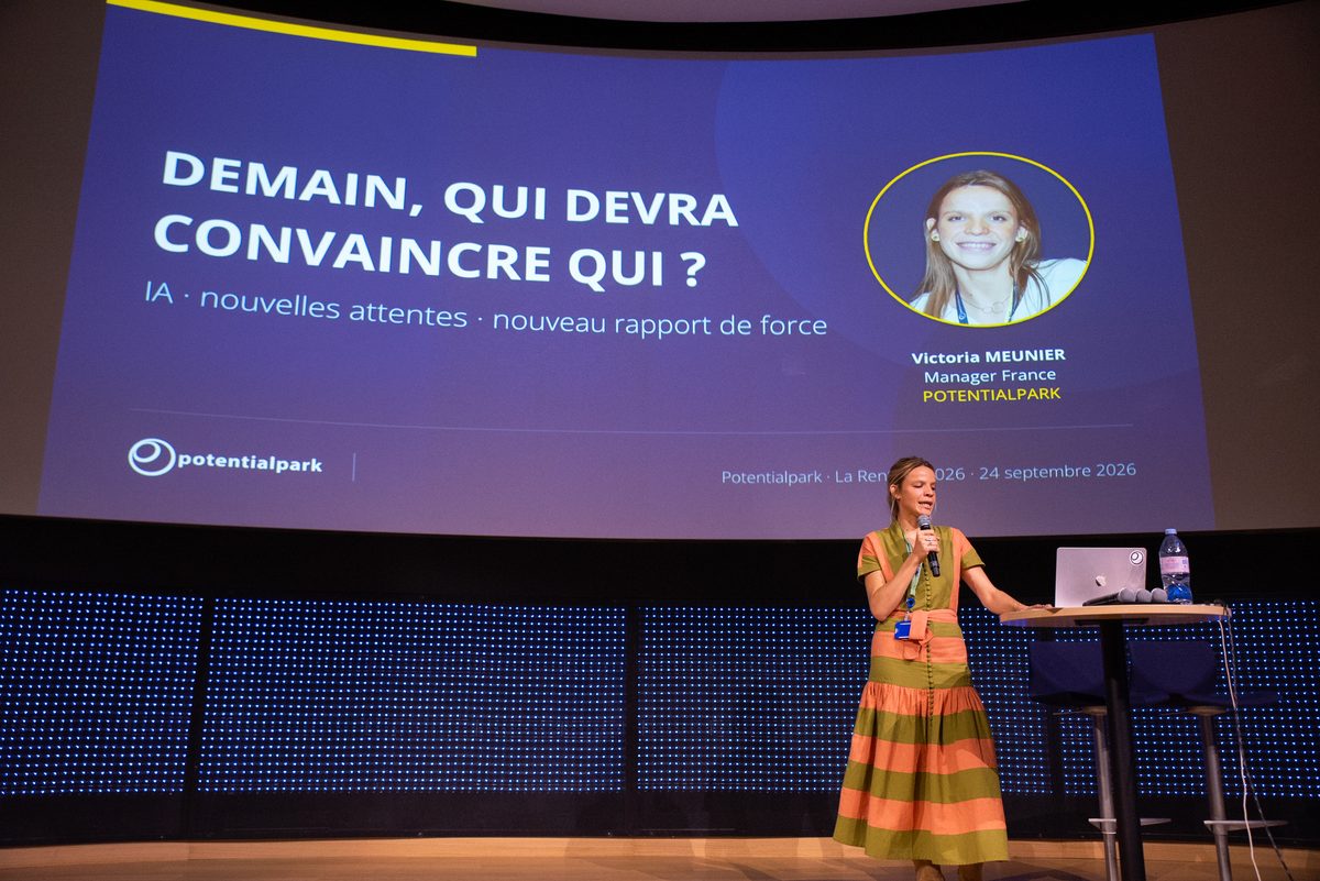 Victoria Meunier, Country Manager France de Potentialpark, ouvre La Rentrée 2026