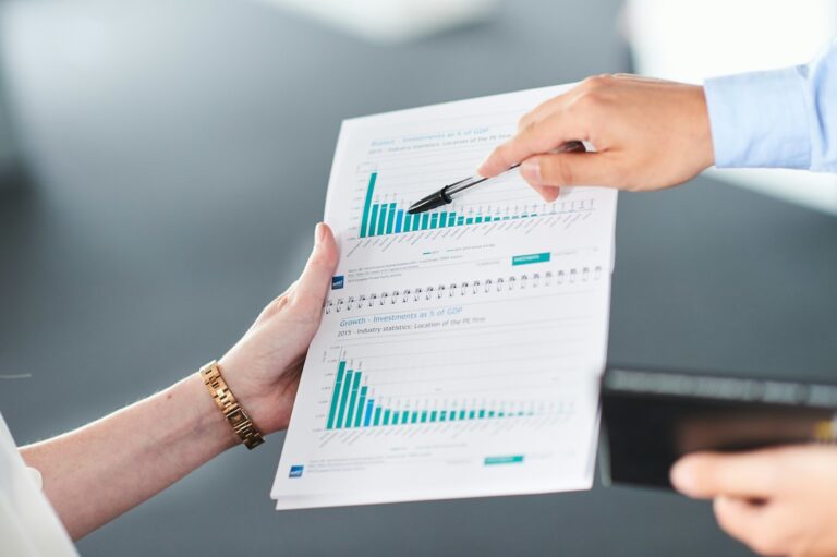 Rapport avec graphiques présenté en réunion